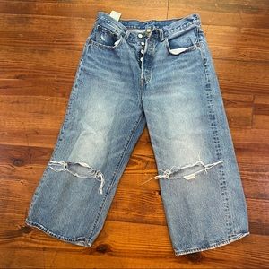 Women’s Levi’s Premium High Water Wide Leg Size 31